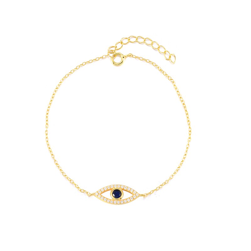 Wisdom Eye Gold Plated Bracelet
