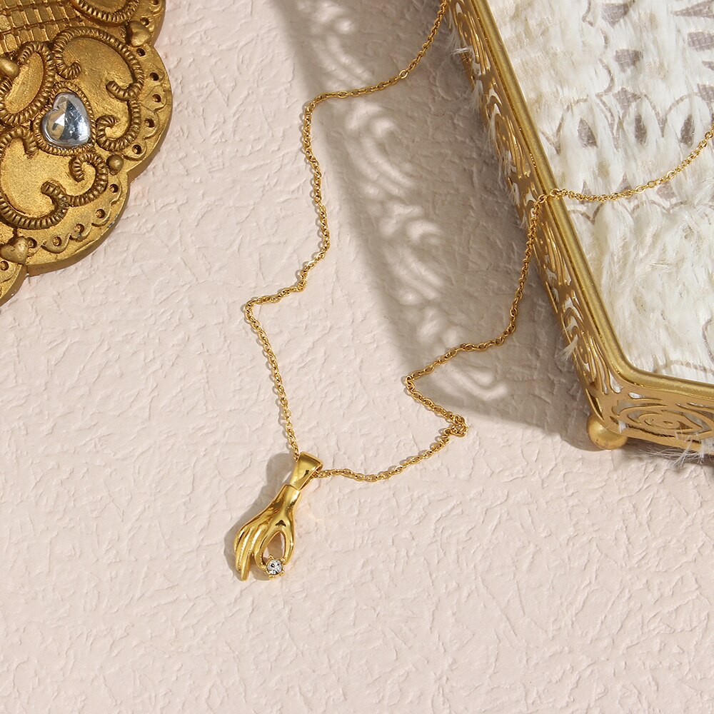 Enchanted Hand Necklace