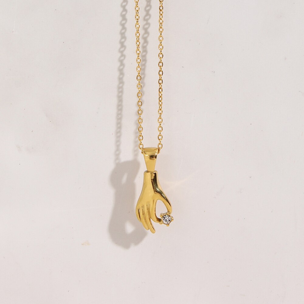 Enchanted Hand Necklace