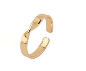Petra Gold Plated Ring Set