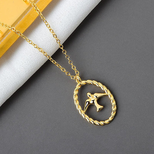 Felix Dove of Hope Gold Plated Necklace